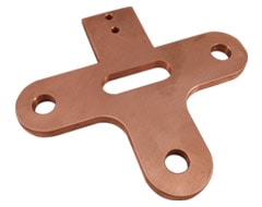 Copper Fuse Clip Contact Bar