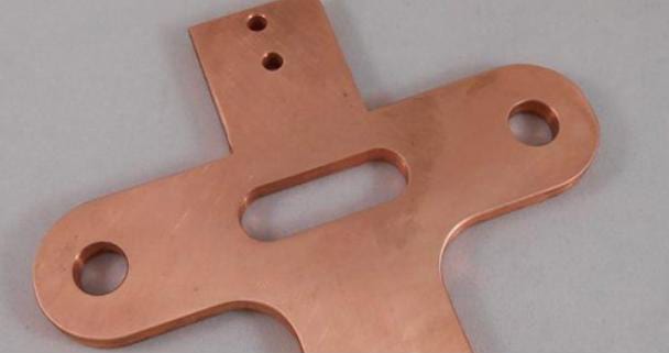 Machining of a Copper Fuse Clip Contact Bar for the Electrical Industry